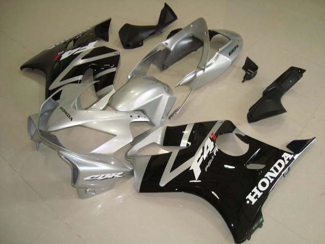 2004-2007 Black Silver Honda CBR600 F4i Motorcycle Fairing UK Stores