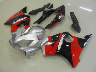 2004-2007 Black Red Silver Honda CBR600 F4i Bike Fairings UK Stores