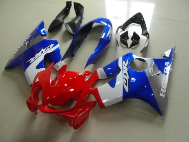 2004-2007 Blue Red White Honda CBR600 F4i Replacement Motorcycle Fairings UK Stores