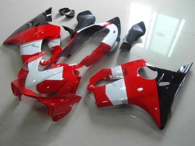 2004-2007 Red White Black Honda CBR600 F4i Motorcycle Fairings Kit UK Stores