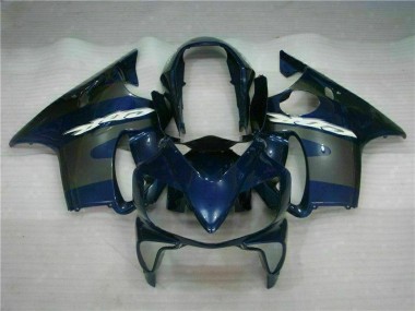 2004-2007 Blue Silver Honda CBR600 F4i Motorcycle Fairings Kit UK Stores