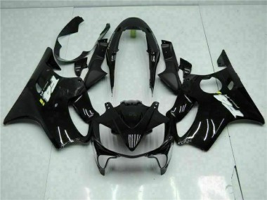 2004-2007 Glossy Black Honda CBR600 F4i Motorcycle Fairing Kits UK Stores