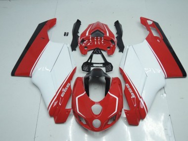 2005-2006 Red White Red Ducati 749 999 Replacement Motorcycle Fairings UK Stores