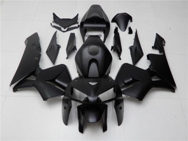 2005-2006 Matte Black Honda CBR600RR Motorcycle Fairing Kits & Bodywork UK Stores