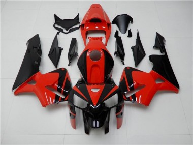 2005-2006 Red Black Honda CBR600RR Motorbike Fairing & Bodywork UK Stores