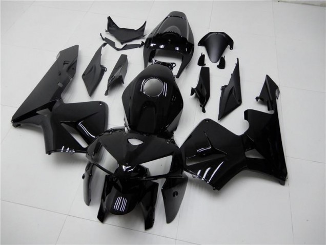 2005-2006 Glossy Black Honda CBR600RR Motorcycle Fairing Kit UK Stores