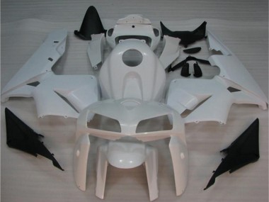 2005-2006 White Honda CBR600RR Bike Fairing Kit UK Stores