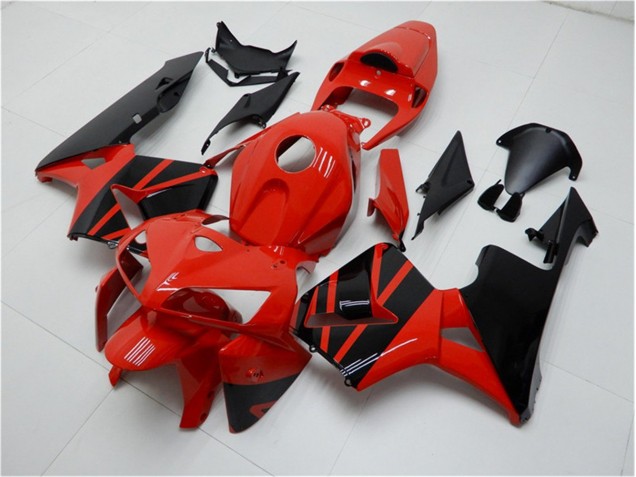 2005-2006 Red Black Honda CBR600RR Motorcycle Fairings Kits UK Stores