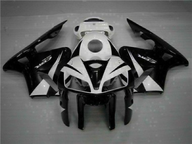 2005-2006 Black Honda CBR600RR Motorcycle Fairing Kit UK Stores