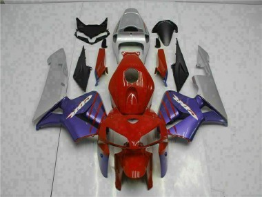 2005-2006 Red Purple Honda CBR600RR Motorbike Fairing Kits UK Stores