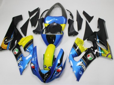 2005-2006 Shark Kawasaki ZX6R Motorbike Fairings UK Stores