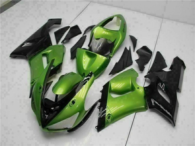 2005-2006 Green Kawasaki ZX6R Motorcycle Bodywork UK Stores