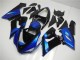 2005-2006 Blue Black Kawasaki ZX6R Motorcycle Fairing Kits UK Stores