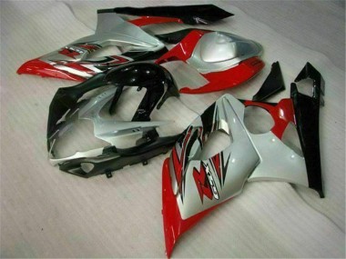 2005-2006 Red White Suzuki GSXR 1000 Motorcyle Fairings UK Stores