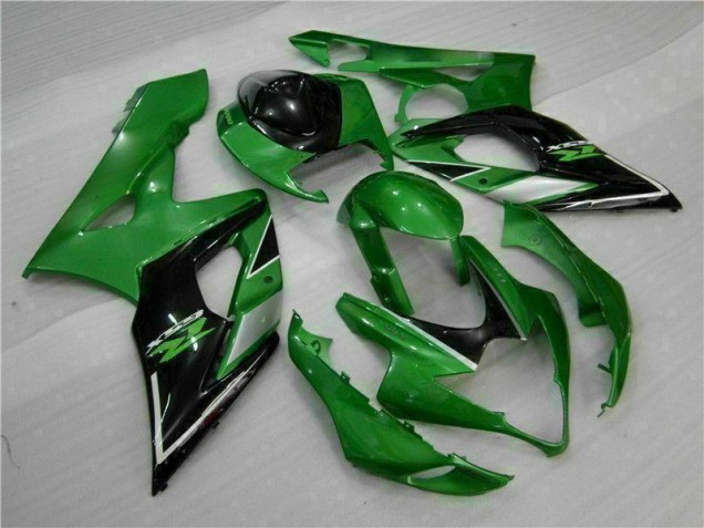 2005-2006 Green Suzuki GSXR 1000 Replacement Motorcycle Fairings UK Stores