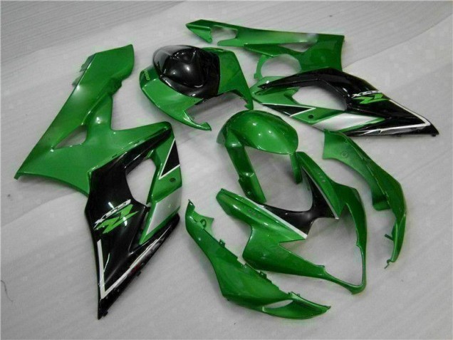 2005-2006 Green Suzuki GSXR 1000 Replacement Motorcycle Fairings UK Stores