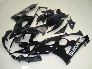 2005-2006 Black Silver Decals Suzuki GSXR 1000 Replacement Fairings UK Stores