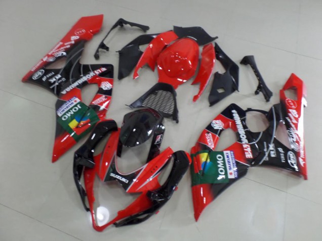 2005-2006 Red Yoshimura Suzuki GSXR 1000 Motorcycle Fairing Kit UK Stores