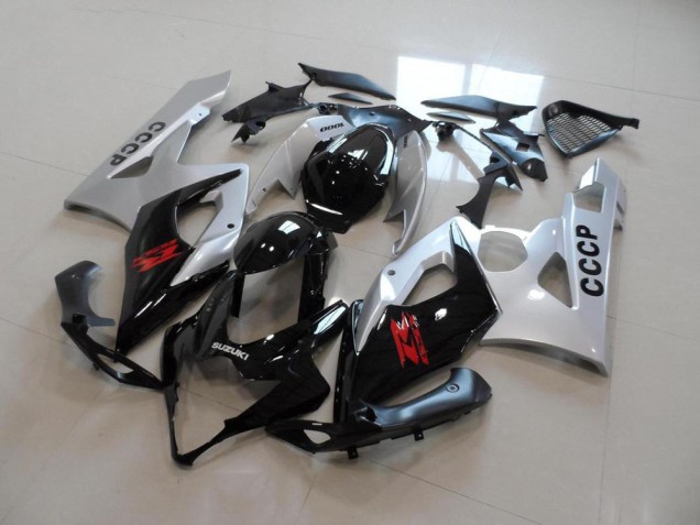 2005-2006 Silver Black Suzuki GSXR 1000 Moto Fairings UK Stores