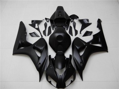 2006-2007 Matte Black Honda CBR1000RR Bike Fairing Kit UK Stores