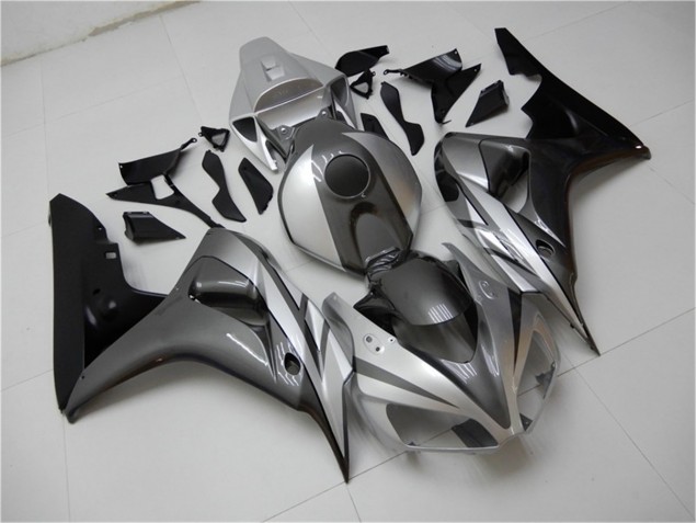 2006-2007 Black Silver Grey Honda CBR1000RR Motorcycle Bodywork UK Stores