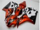 2006-2007 Orange Black Honda CBR1000RR Motorcycle Fairings Kit UK Stores