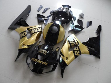 2006-2007 Gold Repsol Honda CBR1000RR Moto Fairings UK Stores