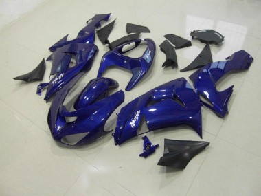 2006-2007 Dark Blue Kawasaki ZX10R Replacement Fairings UK Stores