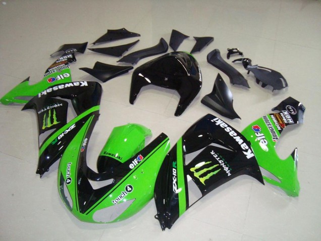 2006-2007 Green Monster Kawasaki ZX10R Motor Fairings UK Stores