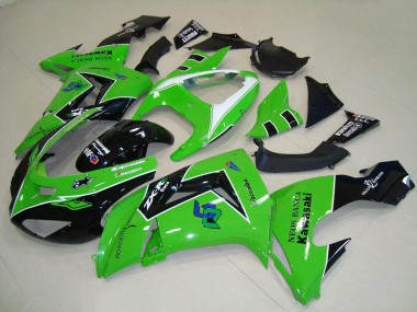 2006-2007 Green Kawasaki ZX10R Motorcycle Fairings UK Stores