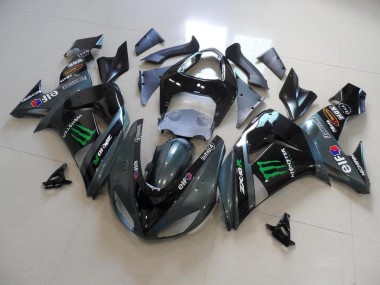 2006-2007 Grey Monster Kawasaki ZX10R Motorcycle Fairing UK Stores