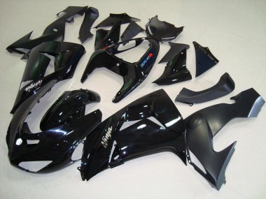 2006-2007 Black Matte Black Kawasaki ZX10R Motorbike Fairing UK Stores