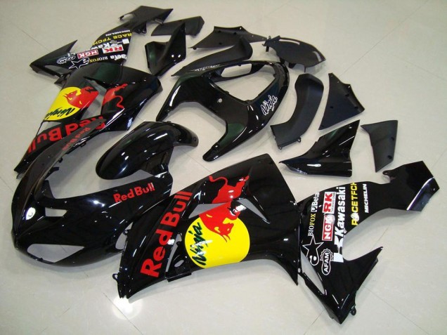 2006-2007 Red Bull Kawasaki ZX10R Motorcycle Replacement Fairings UK Stores