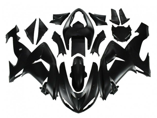 2006-2007 Matte Black Kawasaki ZX10R Motor Fairings UK Stores