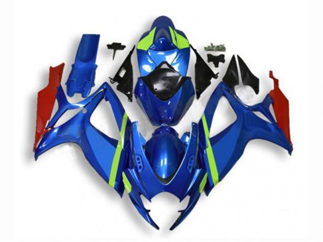 2006-2007 Blue Suzuki GSXR 600/750 Motorcyle Fairings UK Stores