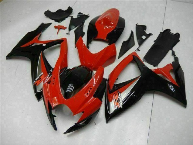 2006-2007 Red Suzuki GSXR 600/750 Bike Fairing Kit UK Stores