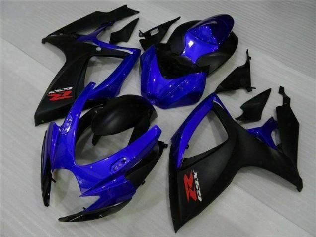 2006-2007 Blue Black Suzuki GSXR 600/750 Motorbike Fairing Kits UK Stores