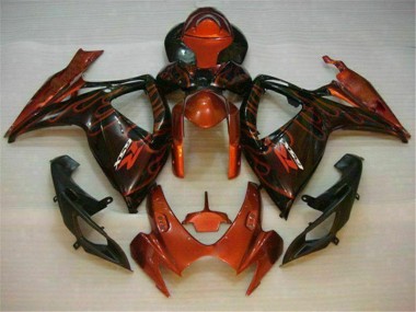 2006-2007 Red Suzuki GSXR 600/750 Motorbike Fairings UK Stores