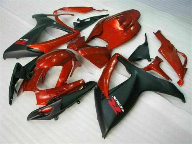 2006-2007 Red Black Suzuki GSXR 600/750 Motorcycle Bodywork UK Stores