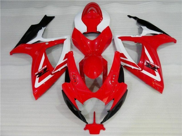 2006-2007 Red White Suzuki GSXR 600/750 Motorbike Fairing UK Stores