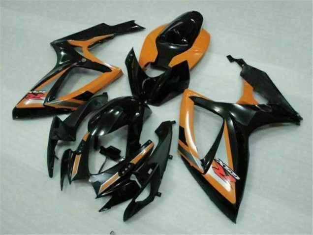 2006-2007 Black Orange Suzuki GSXR 600/750 Bike Fairings UK Stores