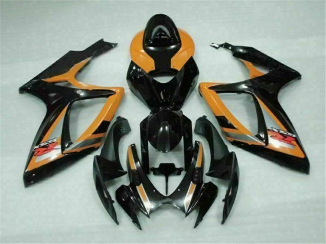 2006-2007 Black Orange Suzuki GSXR 600/750 Bike Fairings UK Stores