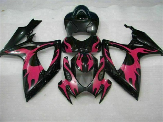 2006-2007 Black Suzuki GSXR 600/750 Bike Fairing Kit & Bodywork UK Stores