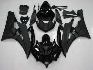 2006-2007 Black Yamaha YZF R6 Motorcycle Bodywork UK Stores