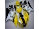 2006-2007 Yellow White Black Yamaha YZF R6 Motorbike Fairing Kits UK Stores