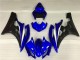 2006-2007 Blue Black Yamaha YZF R6 Motorcycle Fairings Kits UK Stores