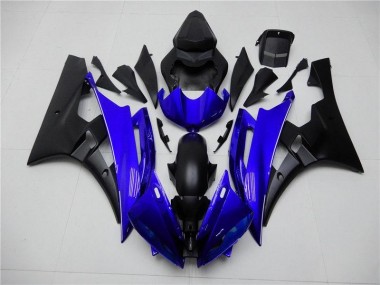 2006-2007 Blue Black Yamaha YZF R6 Motorcycle Replacement Fairings & Bodywork UK Stores