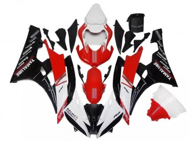 2006-2007 White Red Black Yamaha YZF R6 Replacement Fairings UK Stores