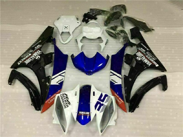 2006-2007 White Yamaha YZF R6 Motorbike Fairing Kits UK Stores