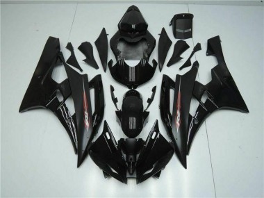 2006-2007 Black Yamaha YZF R6 Motorbike Fairings UK Stores